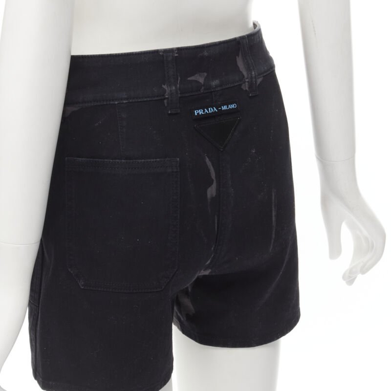 Prada Camo Cargo Shorts - Back view