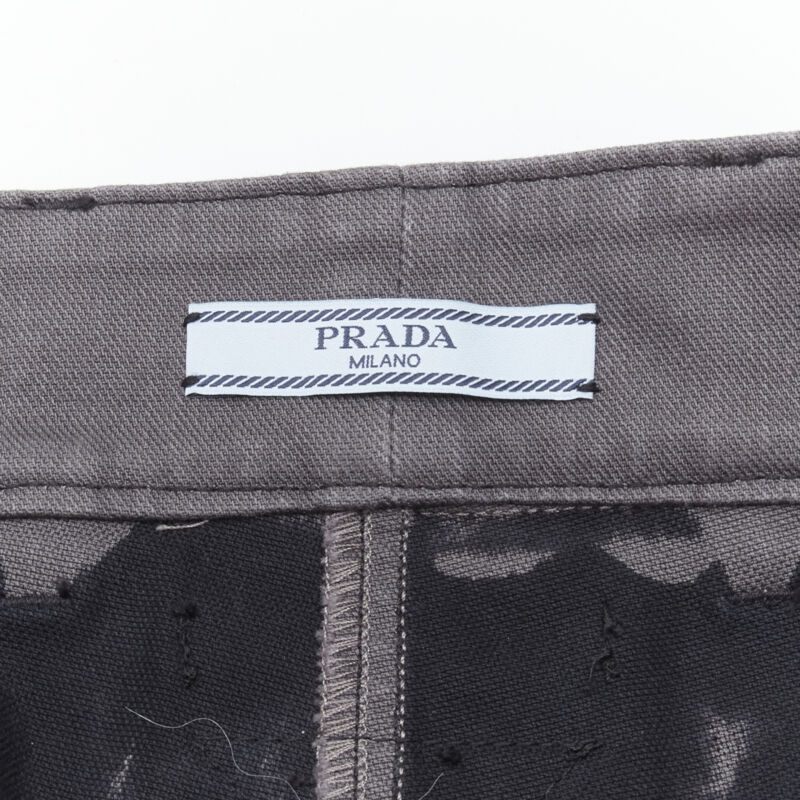 Prada Camo Cargo Shorts - Image 10