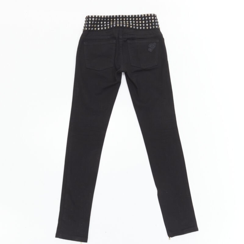 Gucci Silver Stud Jeans - Image 6