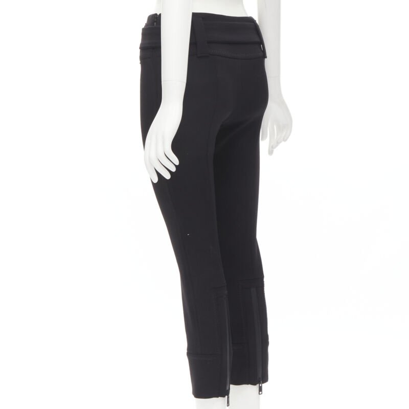 Prada Black Cropped Pants - Side view