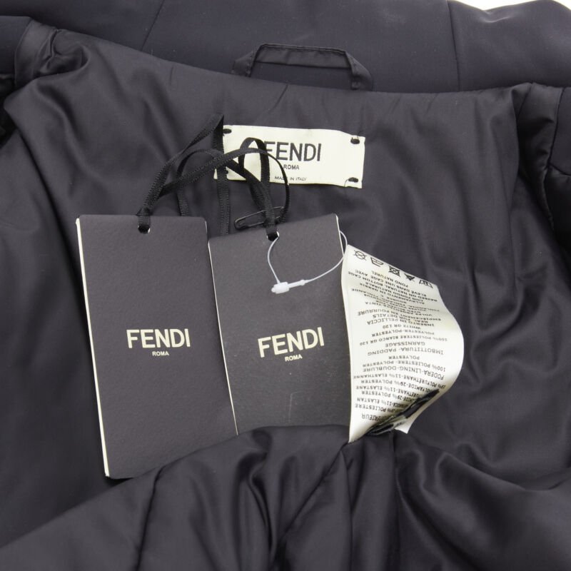 Fendi Black Yellow Ski Jacket - Image 12