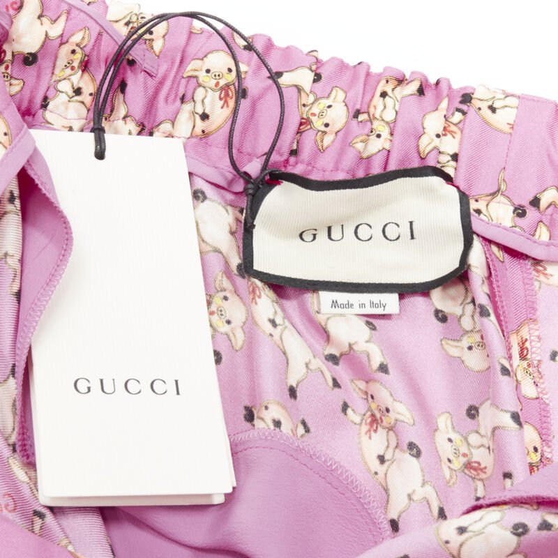 Gucci Piggy Pajama Shorts - Image 10