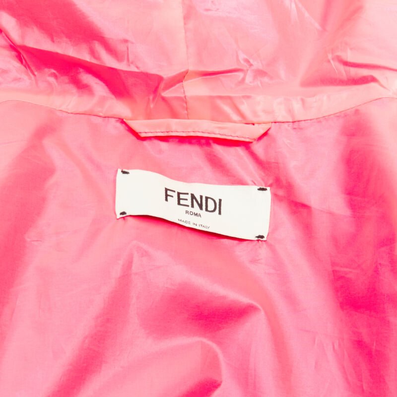 Fendi Black Pink Nylon Jacket - Image 11