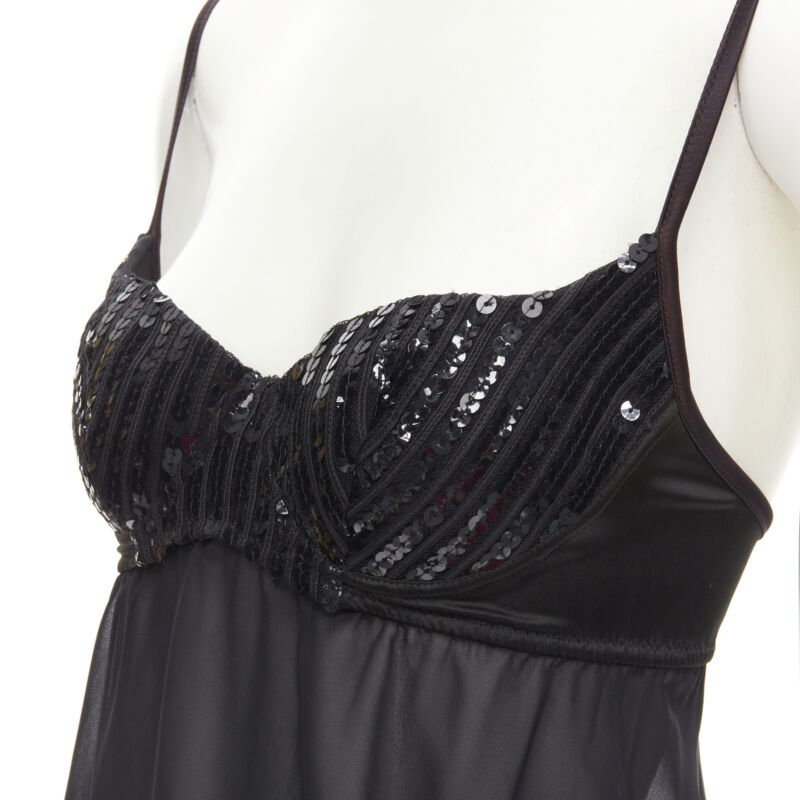 La Perla Sequins Bra Top - Back view
