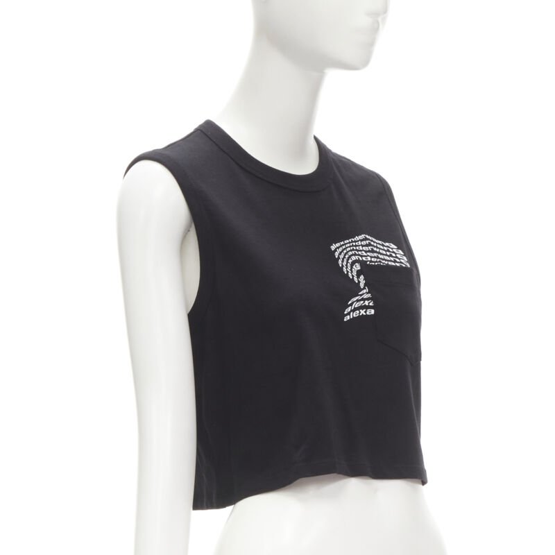 T By Alexander Wang Logo Swirl Tank - Image 6