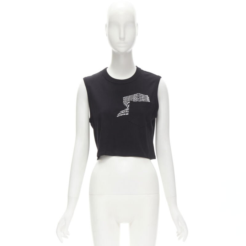 T By Alexander Wang Logo Swirl Tank - Image 10