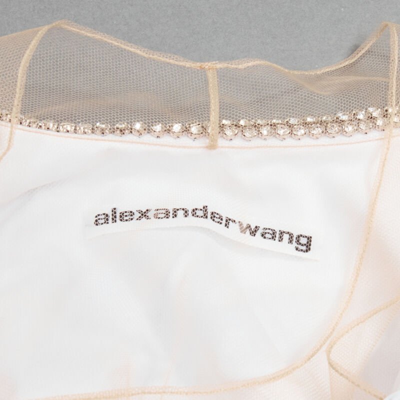 Alexander Wang Crystal Crop Shirt - Image 11