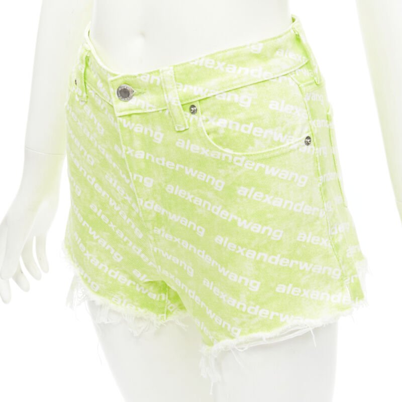 Alexander Wang Logo Print Shorts - Detail 2