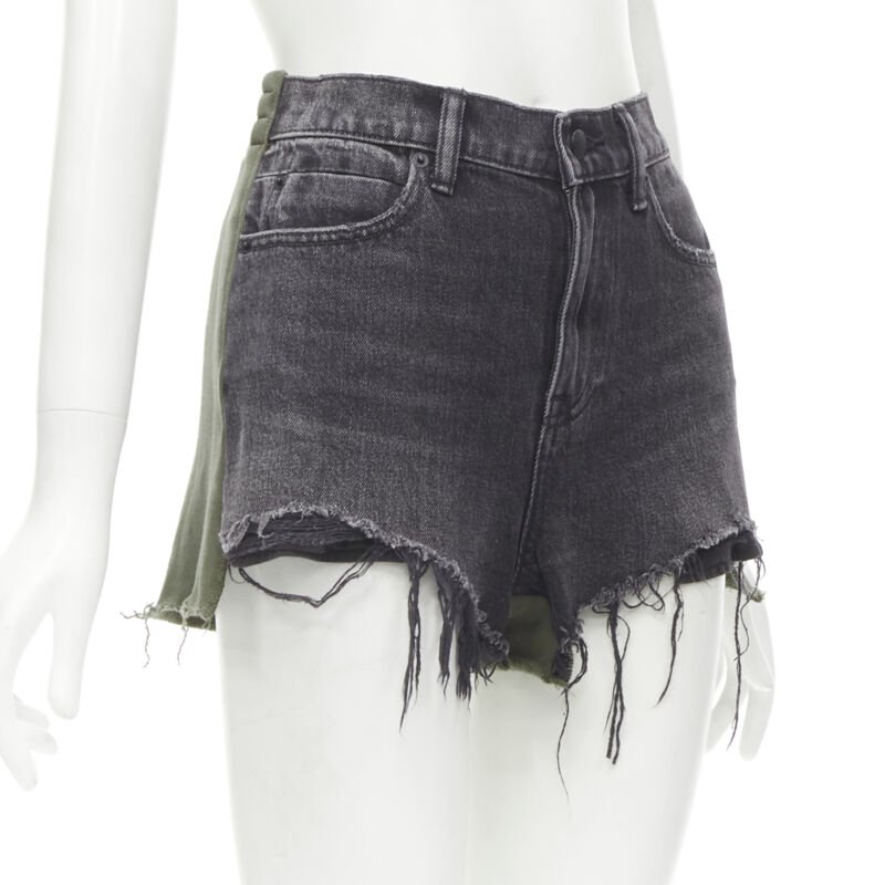 Alexander Wang Sweats Denim Shorts