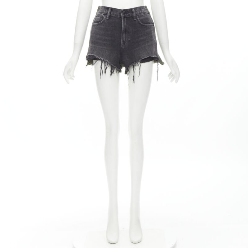 Alexander Wang Sweats Denim Shorts - Image 11