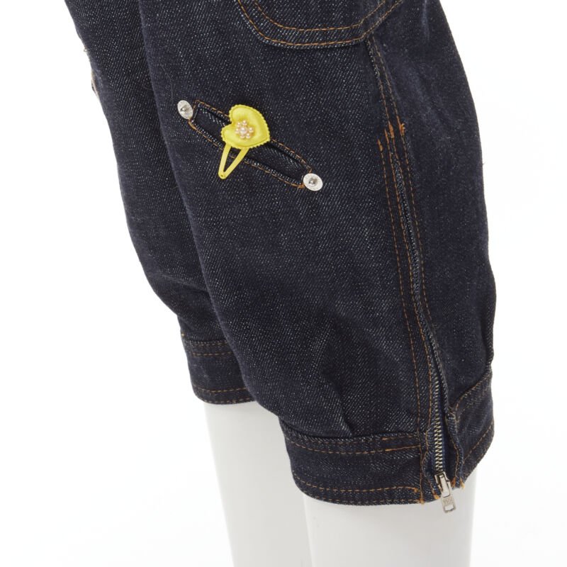 Moschino Denim Embroidered Jeans - Image 10