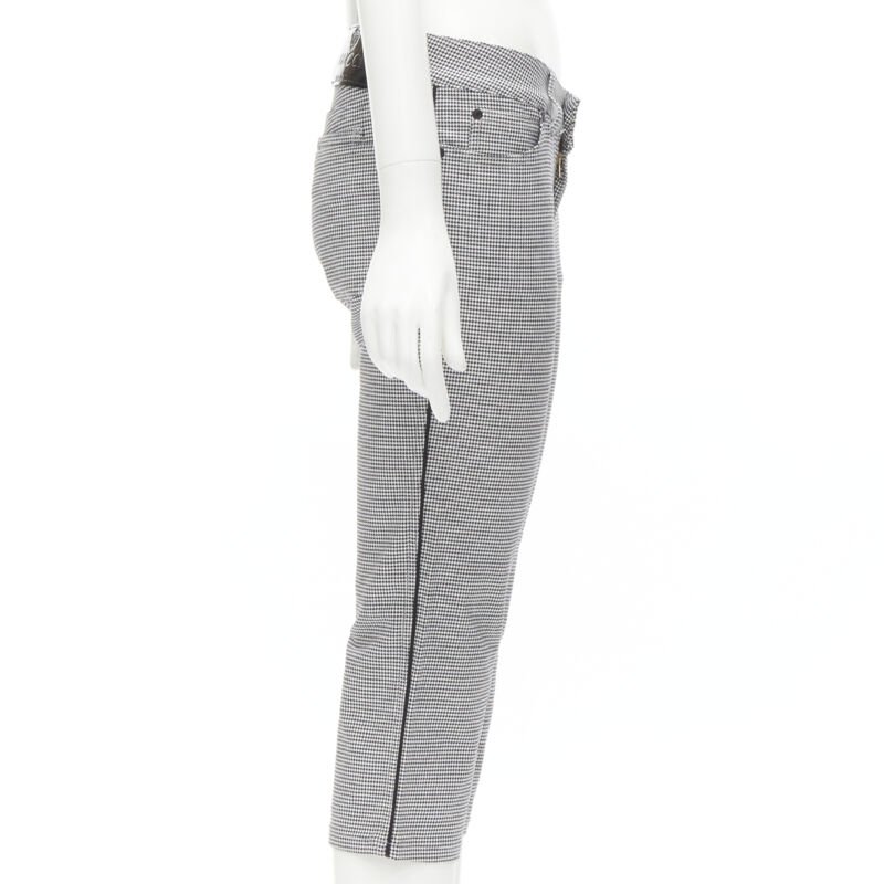 Gucci Houndstooth Cropped Pants - 4
