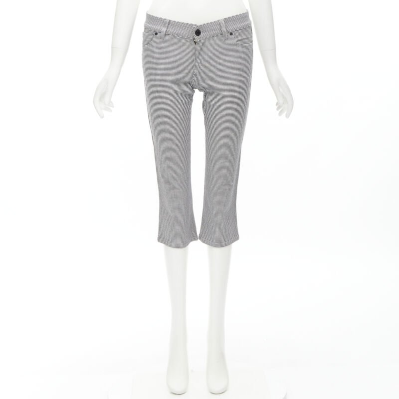 Gucci Houndstooth Cropped Pants - Image 12