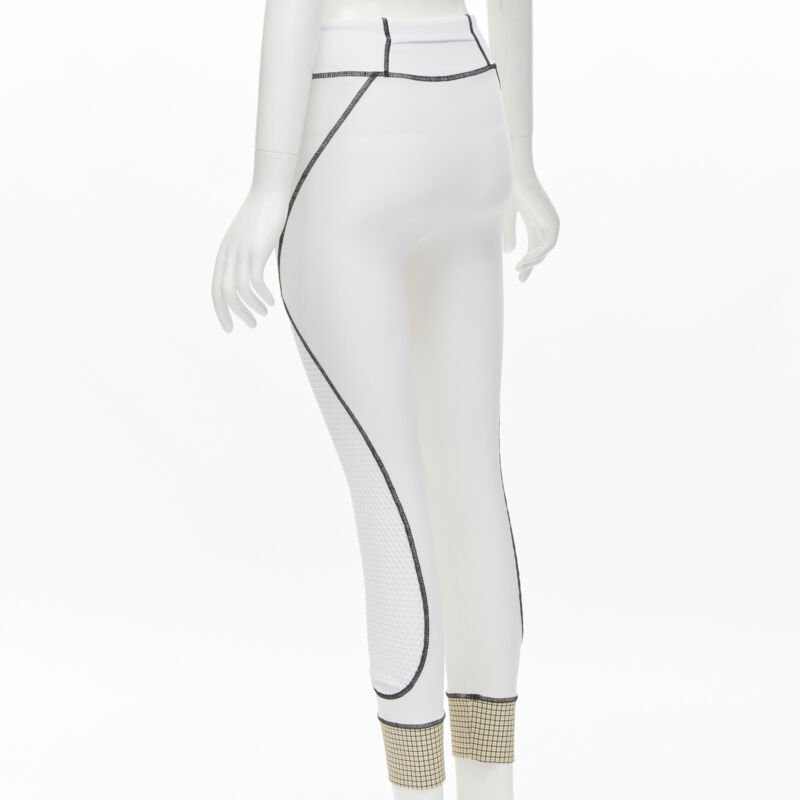 Fendi Mesh Insert Leggings - Side view