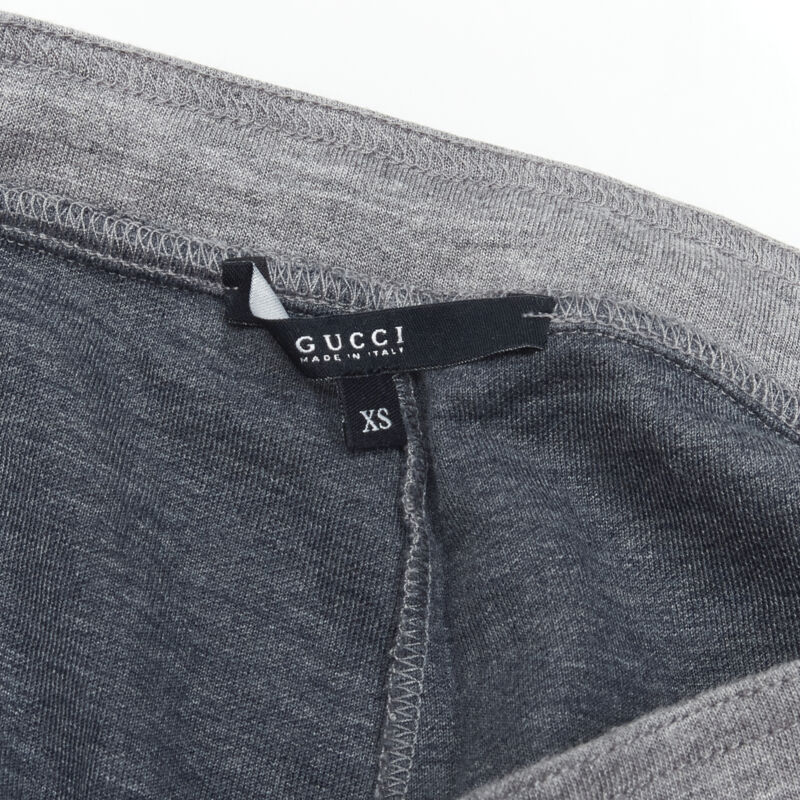 Gucci Grey Tape Sweatpants - Image 12