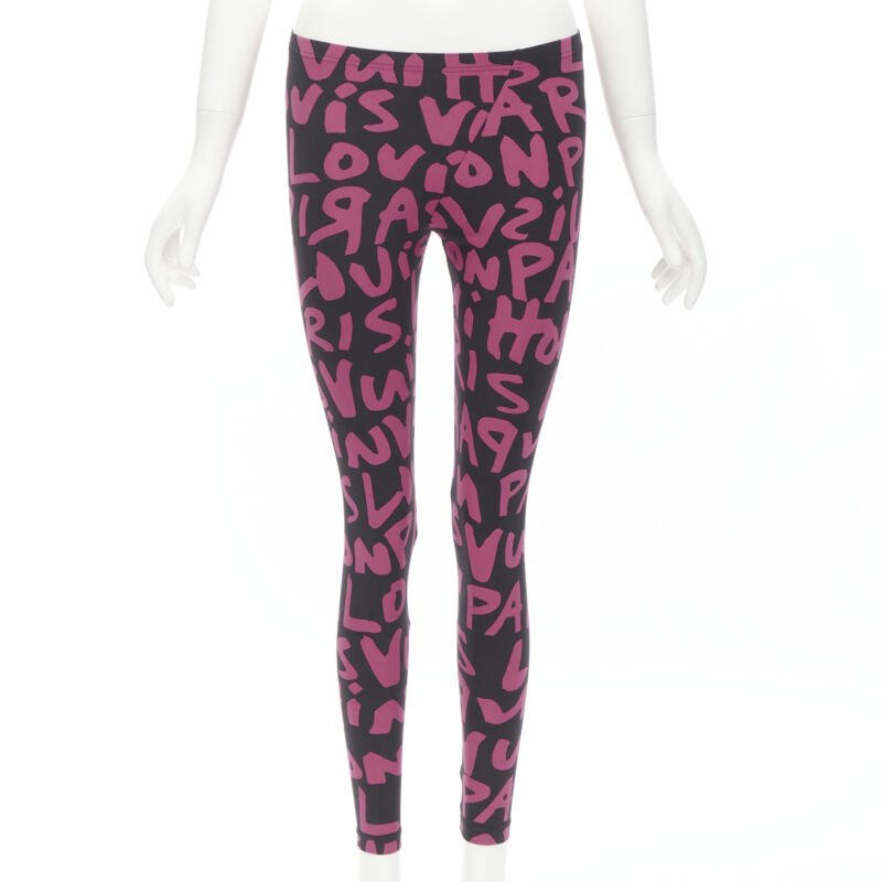 Louis Vuitton Graffiti Neon Leggings