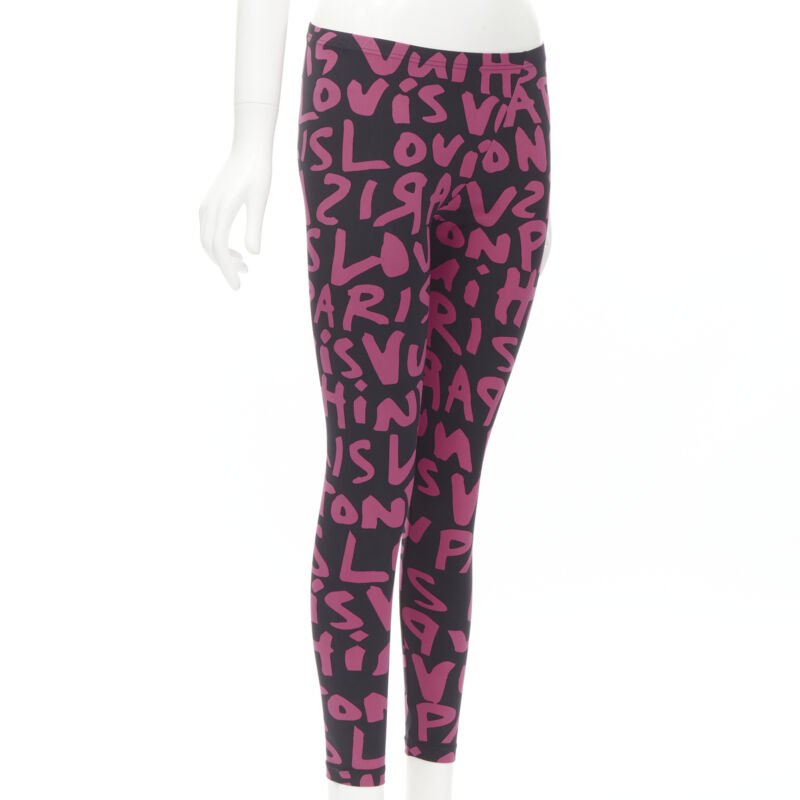Louis Vuitton Graffiti Neon Leggings - Image 6