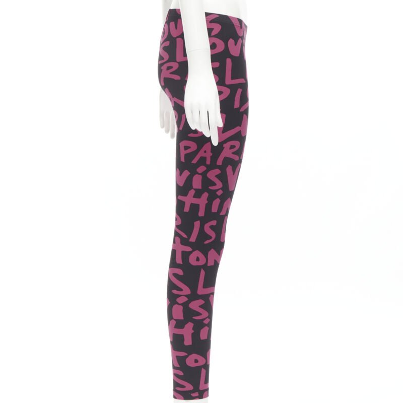 Louis Vuitton Graffiti Neon Leggings - 4