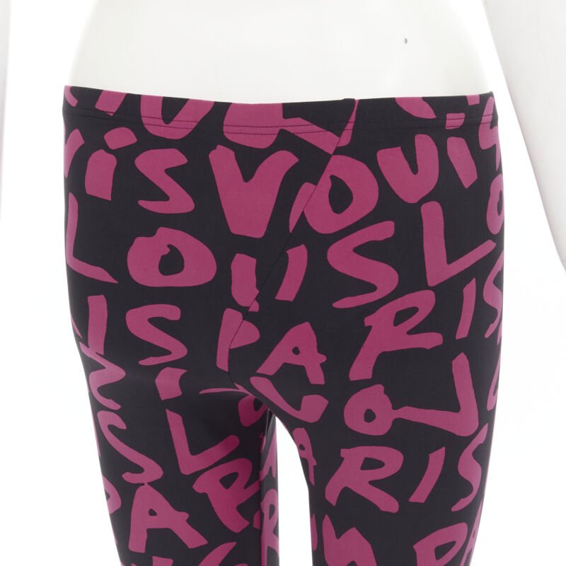 Louis Vuitton Graffiti Neon Leggings - Detail 2