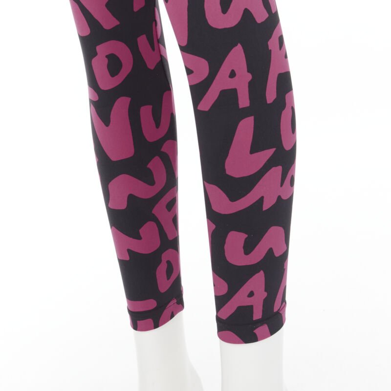Louis Vuitton Graffiti Neon Leggings - Image 10