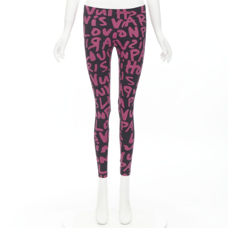 Louis Vuitton Graffiti Neon Leggings - Image 11