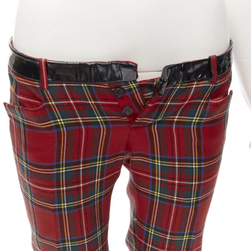 Dsquared2 Punk Plaid Pants - Detail 2