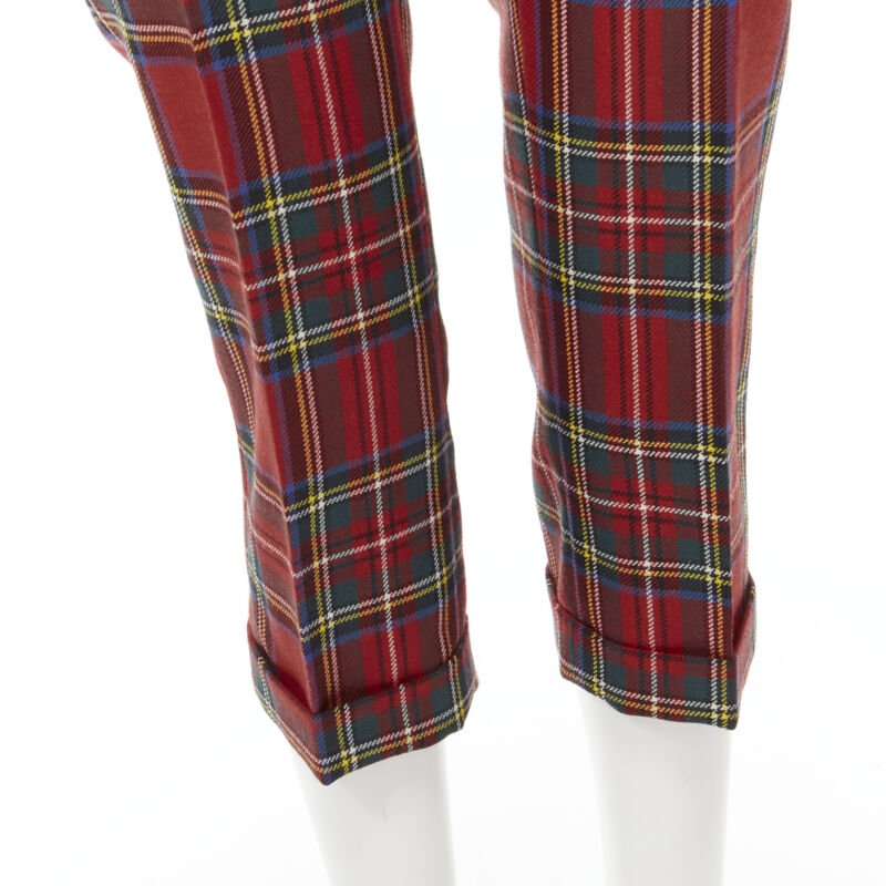Dsquared2 Punk Plaid Pants - Image 10