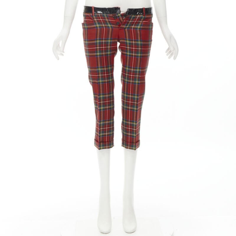 Dsquared2 Punk Plaid Pants - Image 11