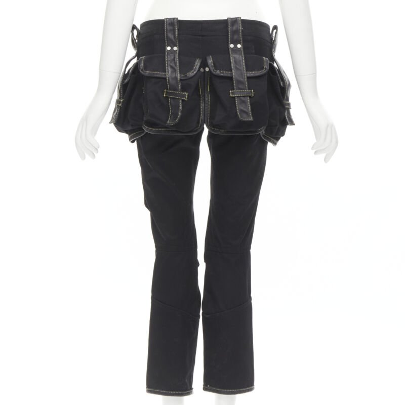 Dsquared2 Yellow Stitch Cargo Pants