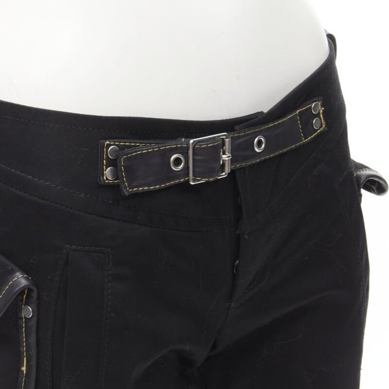 Dsquared2 Yellow Stitch Cargo Pants - Image 10