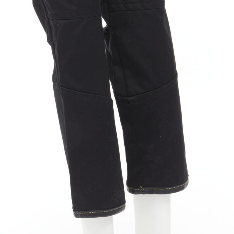 Dsquared2 Yellow Stitch Cargo Pants - Image 11