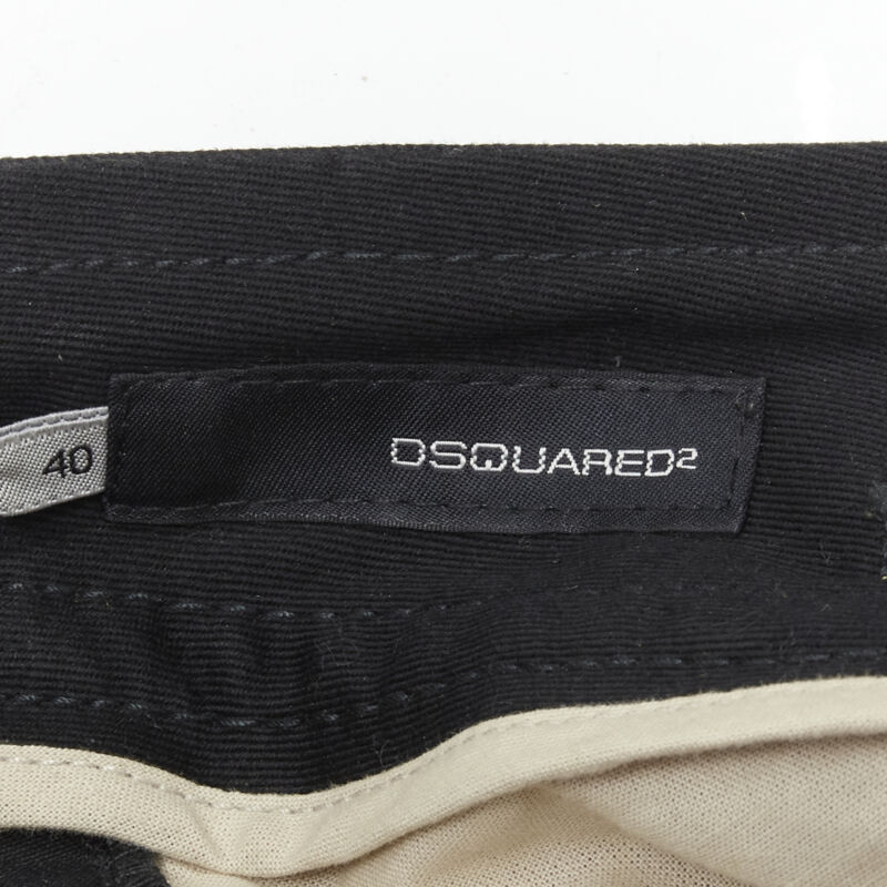 Dsquared2 Yellow Stitch Cargo Pants - Image 13