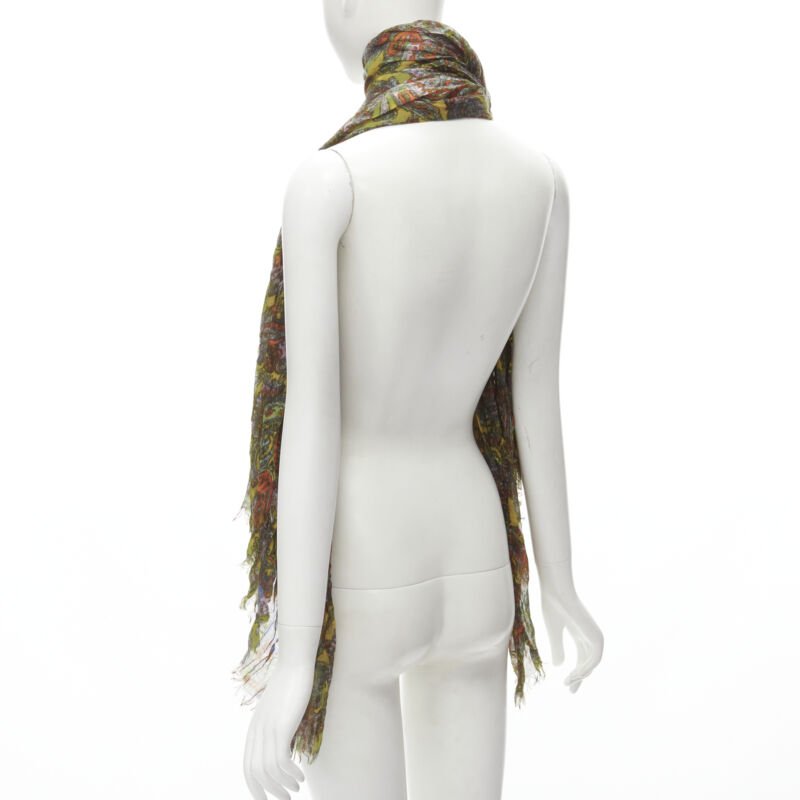 Louis Vuitton Paisley Scarf - Side view