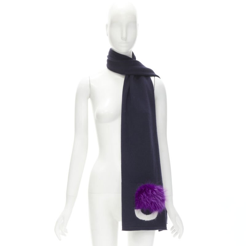 Fendi Monster Eyes Scarf - Image 12