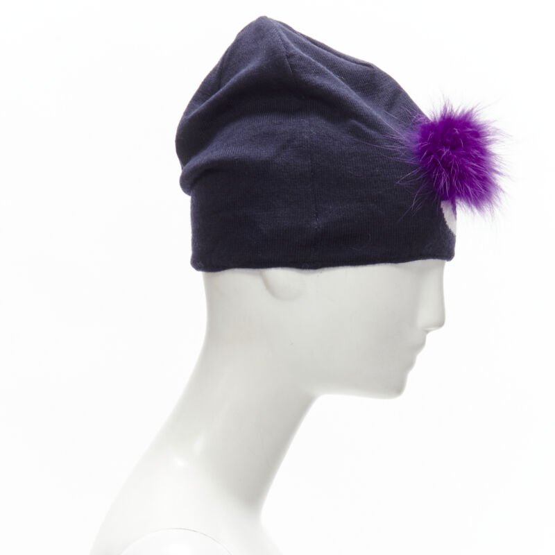 Fendi Bug Eye Fur Beanie - Image 6