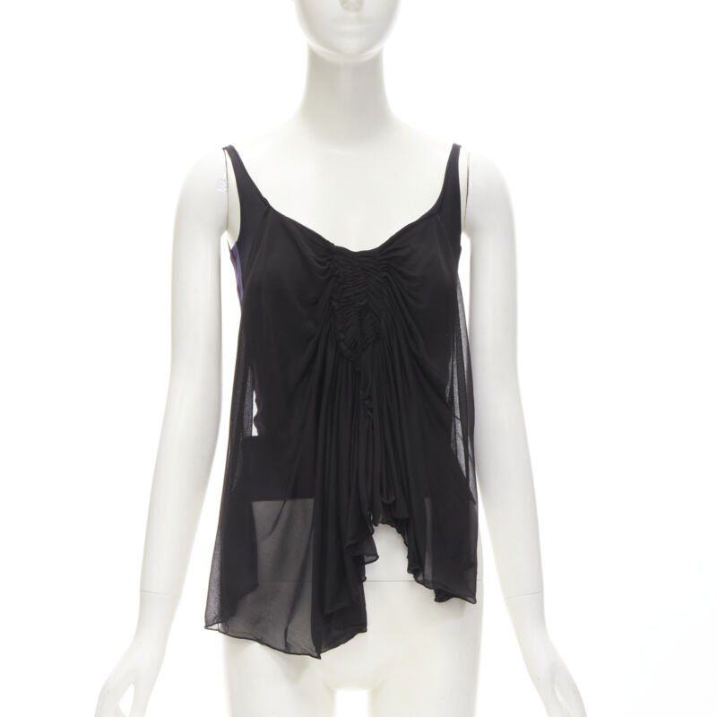 Gucci Ruched Draped Tank