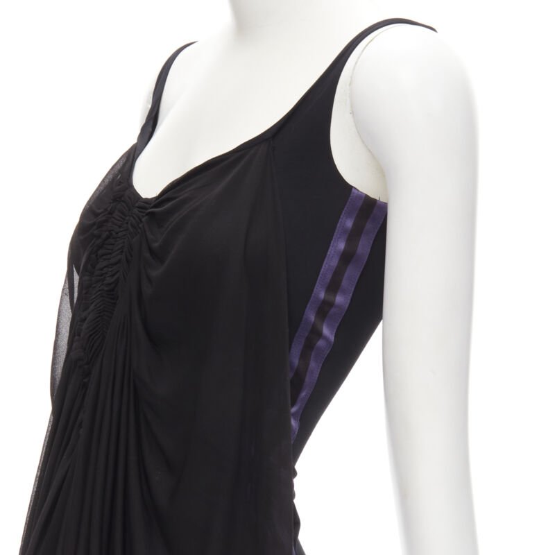 Gucci Ruched Draped Tank - Back view