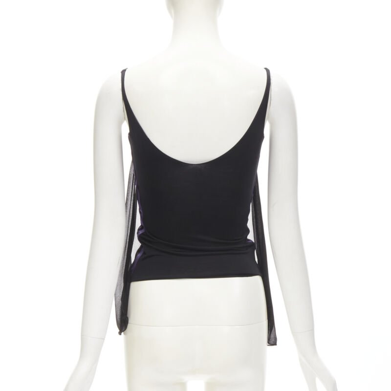 Gucci Ruched Draped Tank - Side view