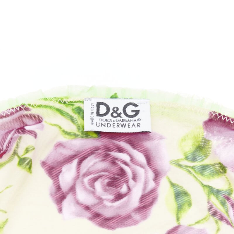 D&g Rose Ruffle Tank - Image 10