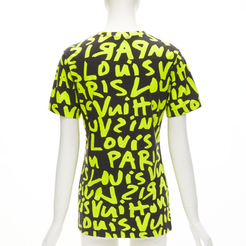 Louis Vuitton Graffiti Neon Tee - Side view