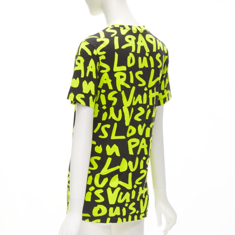 Louis Vuitton Graffiti Neon Tee - Detail 1