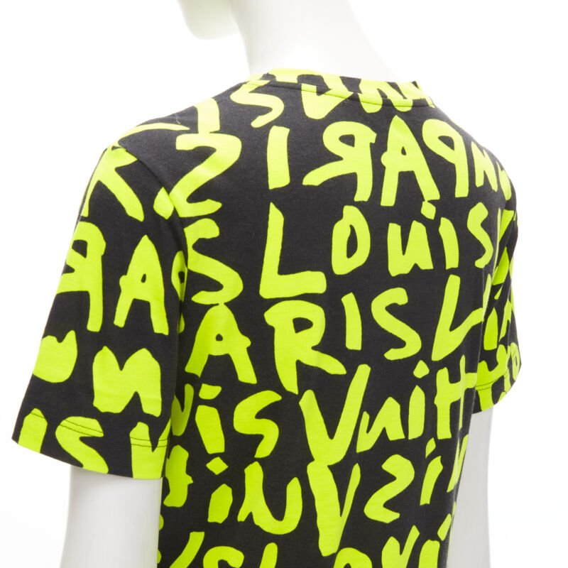 Louis Vuitton Graffiti Neon Tee - Detail 2
