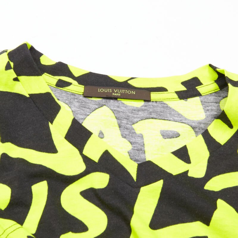 Louis Vuitton Graffiti Neon Tee - Image 10