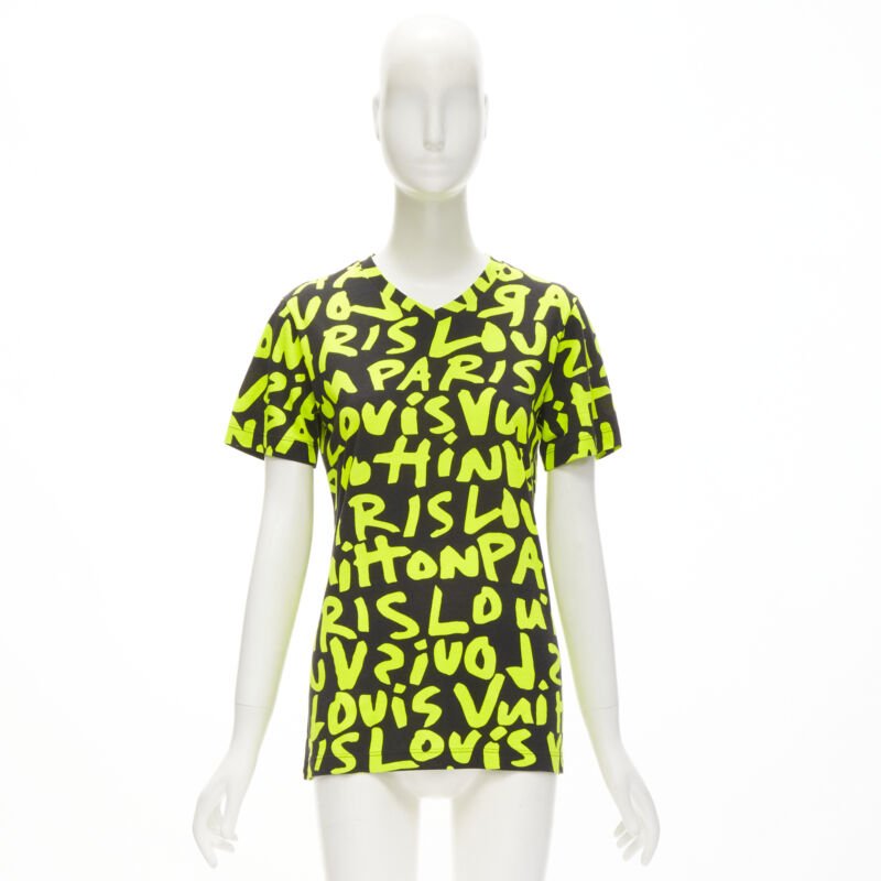 Louis Vuitton Graffiti Neon Tee - Image 11
