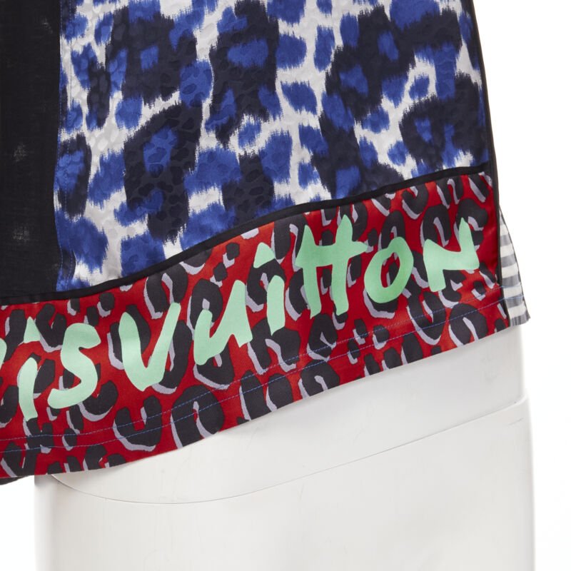 Louis Vuitton Graffiti Leopard Tee - Back view