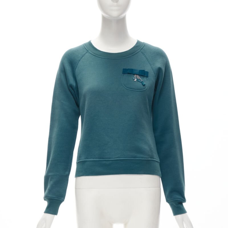 Louis Vuitton Bow Lock Fleece Sweater