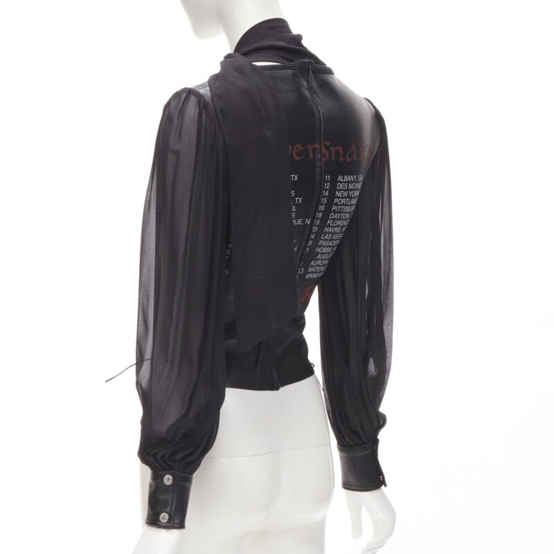 D&g Scaled Leather Blouse - Detail 1