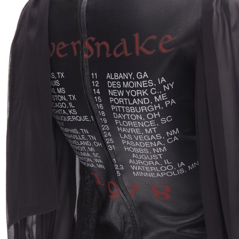 D&g Scaled Leather Blouse - Image 11