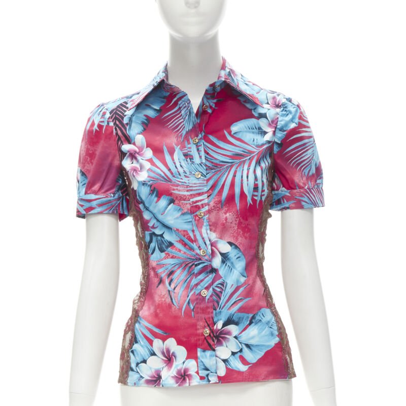 D&g Lace Panel Shirt - Image 6