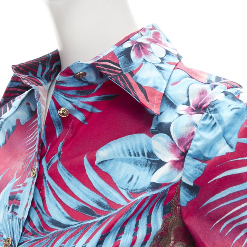 D&g Lace Panel Shirt - Detail 2